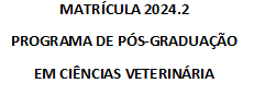 Matrículas 2024.2