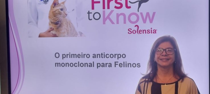Professora do PPGCV/UFMS é convidada para participar do lançamento de primeiro anticorpo monoclonal para combate da dor em felinos!