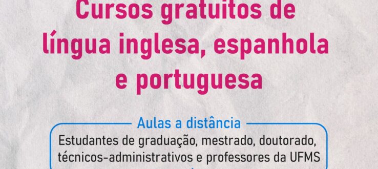 Programa Idiomas sem Fronteiras oferece vagas para cursos gratuitos de inglês, espanhol e português
